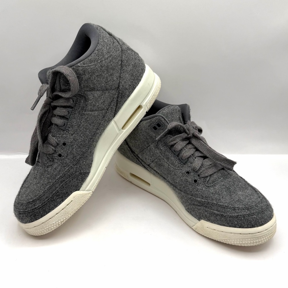 Air Jordan 3 Retro “Wool” Size 6.5Y. (854263-004) (2016) Rare